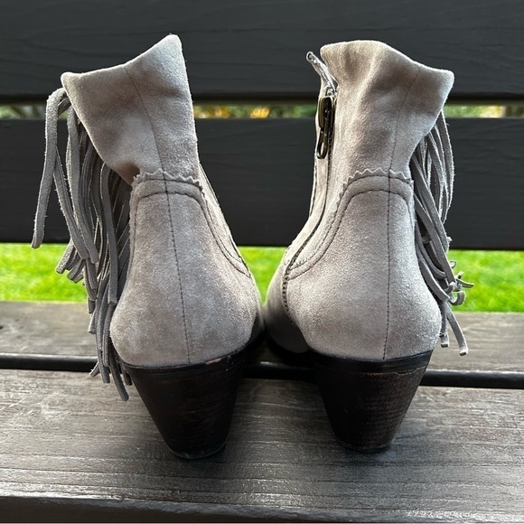 Sam Edelman suede fringe Louie boots - Picture 6 of 10
